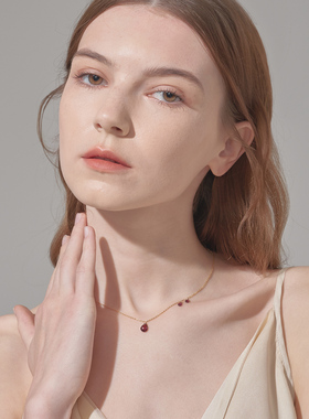 terra紫气东来石榴石项链