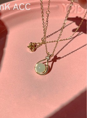 liznk钛钢女项链小众时尚