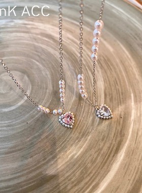 liznk钛钢女项链小众时尚