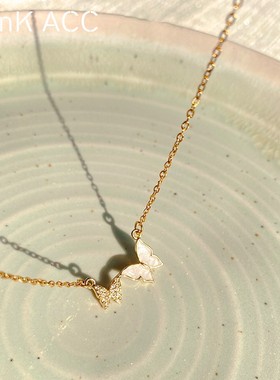 liznk钛钢女项链小众时尚