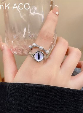 liznk女合金日韩戒指小众时尚