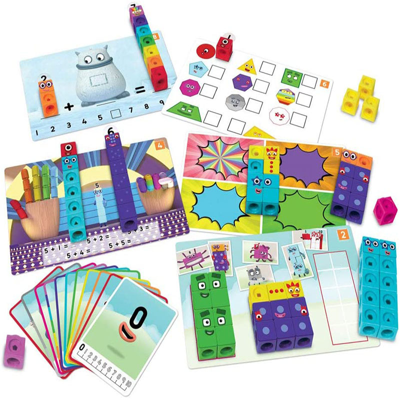 美国Learning Resources魔法方块积木数学计数早教具儿童玩具礼物 - 图1
