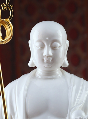 立像地藏王菩萨佛像家用供奉摆件