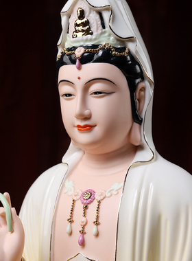 全堂佛观音地藏大势至菩萨佛像