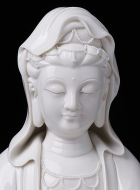陶瓷禅定观音大师徐才提观世音