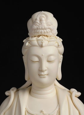 陶瓷观世音菩萨艺术品收藏摆件