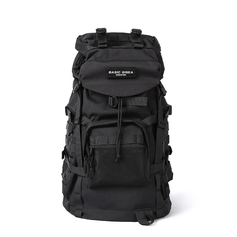 机能风男休闲潮牌户外工装登山包 sisea双肩背包