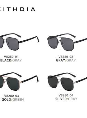 Veithdia/威斯.蒂亚 25款高清尼龙偏光墨镜男士驾驶镜开车专用