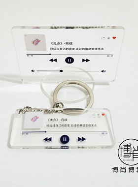 博肖博物馆亚克力摆件