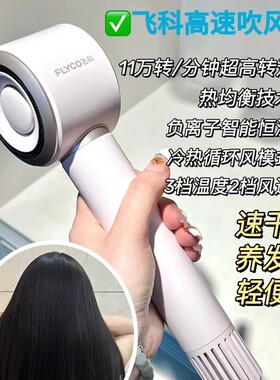 飞科高速吹风机负离子护发速干