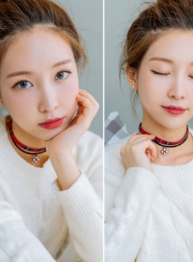 angelrena韩国进口十字架脖链