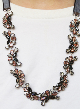 韩国进口饰品宝石发箍项链