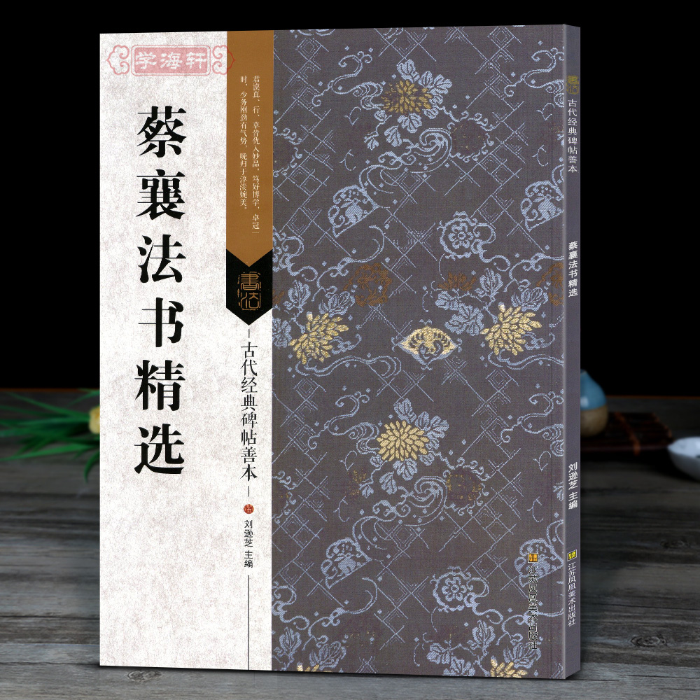 学海轩 共19帖 蔡襄书法合集 古代碑帖善本 繁体旁注 简体通篇释读 楷书行书草书毛笔书法字帖虹县帖 安道帖 临摹赏析鉴赏范本书籍 - 图3