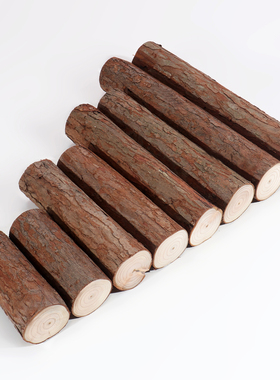 原木树桩杉木桩底座diy手工木料