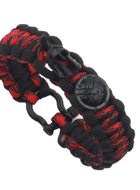 手链斯巴达荒野救生伞编织复古