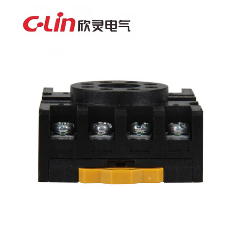 8脚继电器底座PF-083A 配MK2P JTX-2C JQX-10F/2C ST3P HHS5P底座 - 图1