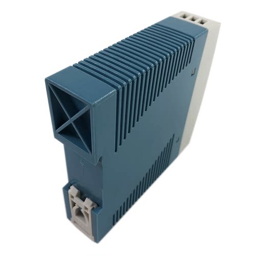 台湾明纬MDR-20-24V导轨20W机壳型工业继电器24V1A稳压电源转换器 - 图0