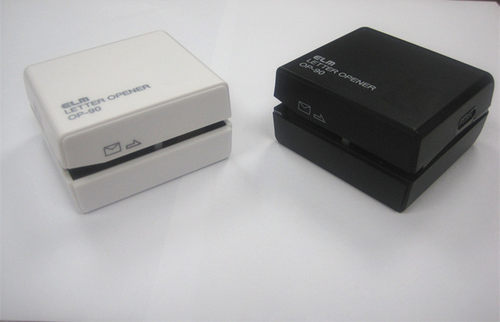 原装正品日本易之美ELM OP-90 电动开信机启信器信封开信刀拆信机 - 图3