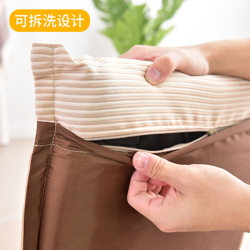 友澳懒人沙发创意单人女小沙发床上椅飘窗椅折叠电脑沙发椅靠背椅 - 图1