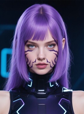 动漫Skpop猎魔女团纹身贴