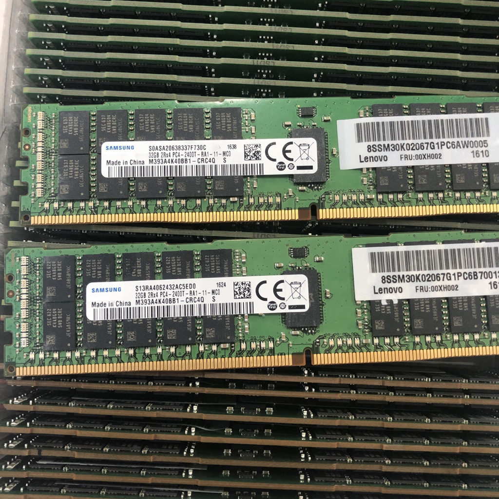 三星 DDR4 16G 2133 2400 2666 32GB ECC REG X99主板 服务器内存 - 图0