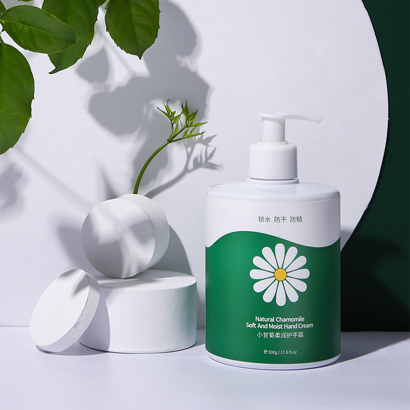 小甘菊家庭装护手霜500g补水保湿滋润秋冬洋甘菊护肤抖音爆款_美容护肤_美体_精油