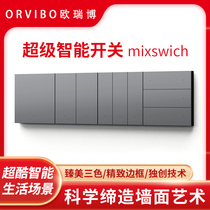 O Reebo Smart Remote Control Switch Panel Wireless Remote Wall Zero Live Wire Light Control Switch MixSwitch