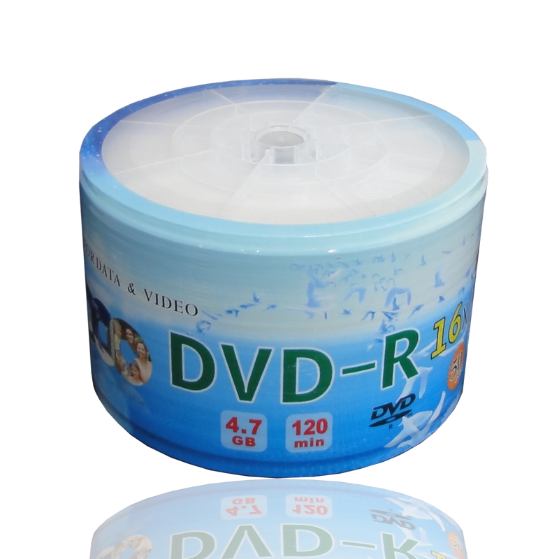 香蕉铼德可打印 DVD刻录盘16X DVD-R4.7G空白光盘光碟50片装包邮-图2