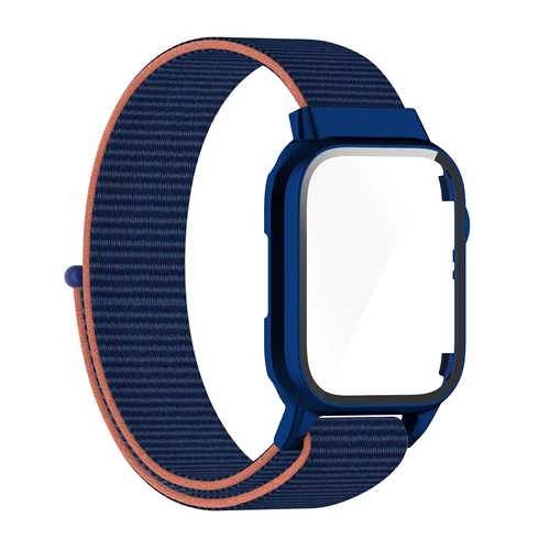 Применимый iWatch7 ремешок Apple Watch Best Nylon Back Ring -тип нишевые раковины ПК интегрированные браслеты AppleWatch7 поколение спортивной личности дышащие нишевые браслеты 45/41 мм