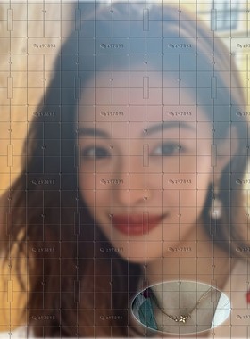 生活在别处的我钟楚曦夏果同款项链镶钻四叶花锁骨链优雅颈链晚宴