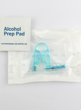 打耳洞枪 无痛一次性穿耳器 耳钉枪穿耳工具 耳洞针 送消毒酒精棉
