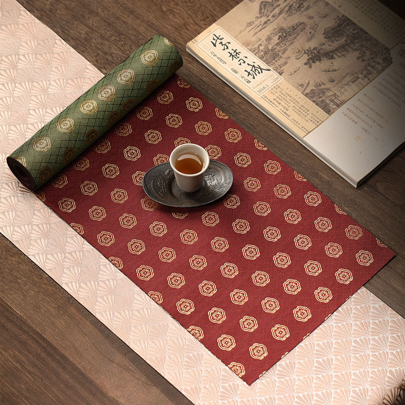 哲明 西阵织禅意茶席麻布茶垫桌旗布艺中式简约织锦茶台桌布棉麻,淘宝优惠券,粉丝福利购,淘宝优惠卷