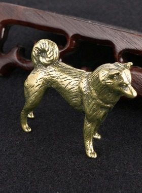 跨境新款做旧实心铜十二生肖复古