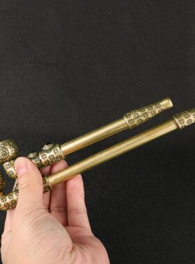 纯黄铜手工匠复古法作旧典藏