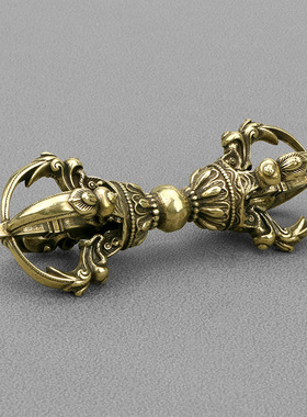 黄铜做旧金刚降魔杵仿古西藏工艺