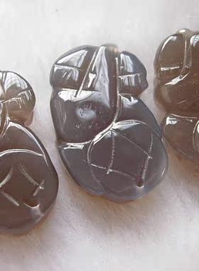 玛瑙玉髓纯天然貔貅守财礼物吊坠