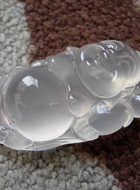 高冰种马达加斯加晶莹剔透玉髓