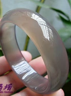 纯天然巴西玛瑙通透玉髓手镯