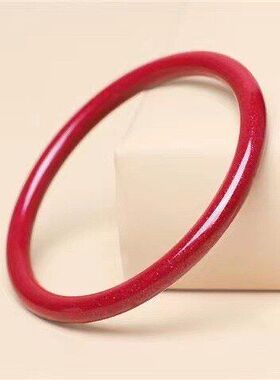 矿石平安复古风手镯女高细帝王