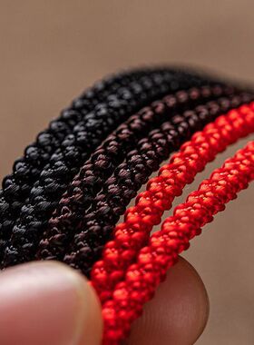 编织挂绳项链玉坠玉佩真言绳平安