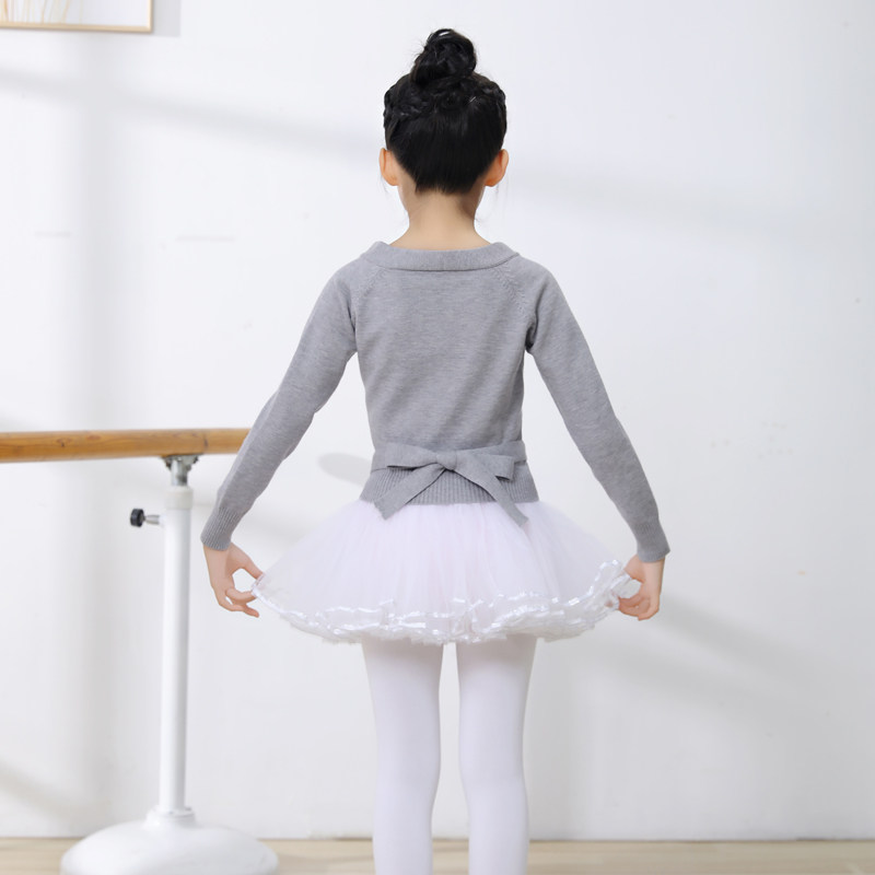 儿童舞蹈毛衣练功小外套女童舞蹈针织开衫跳舞披肩舞服芭蕾服加厚,淘宝优惠券,粉丝福利购,淘宝优惠卷