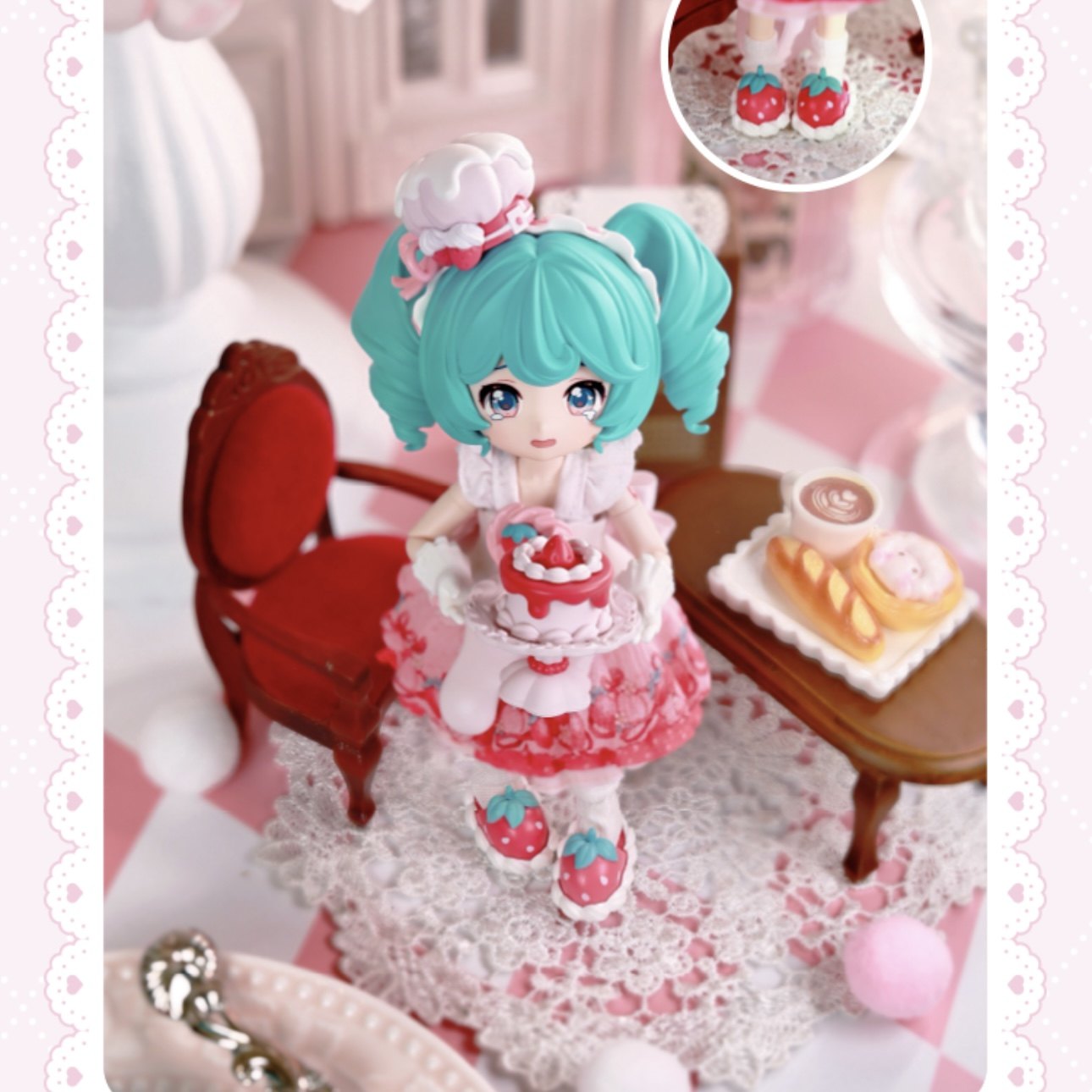 布鲁可积木人绮遇记限量吊卡|与初音未来共进草莓蛋糕手办吊卡礼,淘宝优惠券,粉丝福利购,淘宝优惠卷
