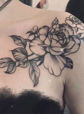 纹身贴草本果汁防水持久高级个性男女刺青潮酷