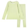 10A Antibacterial Wool Warm Autumn Clothing Set for Middle and Large Children