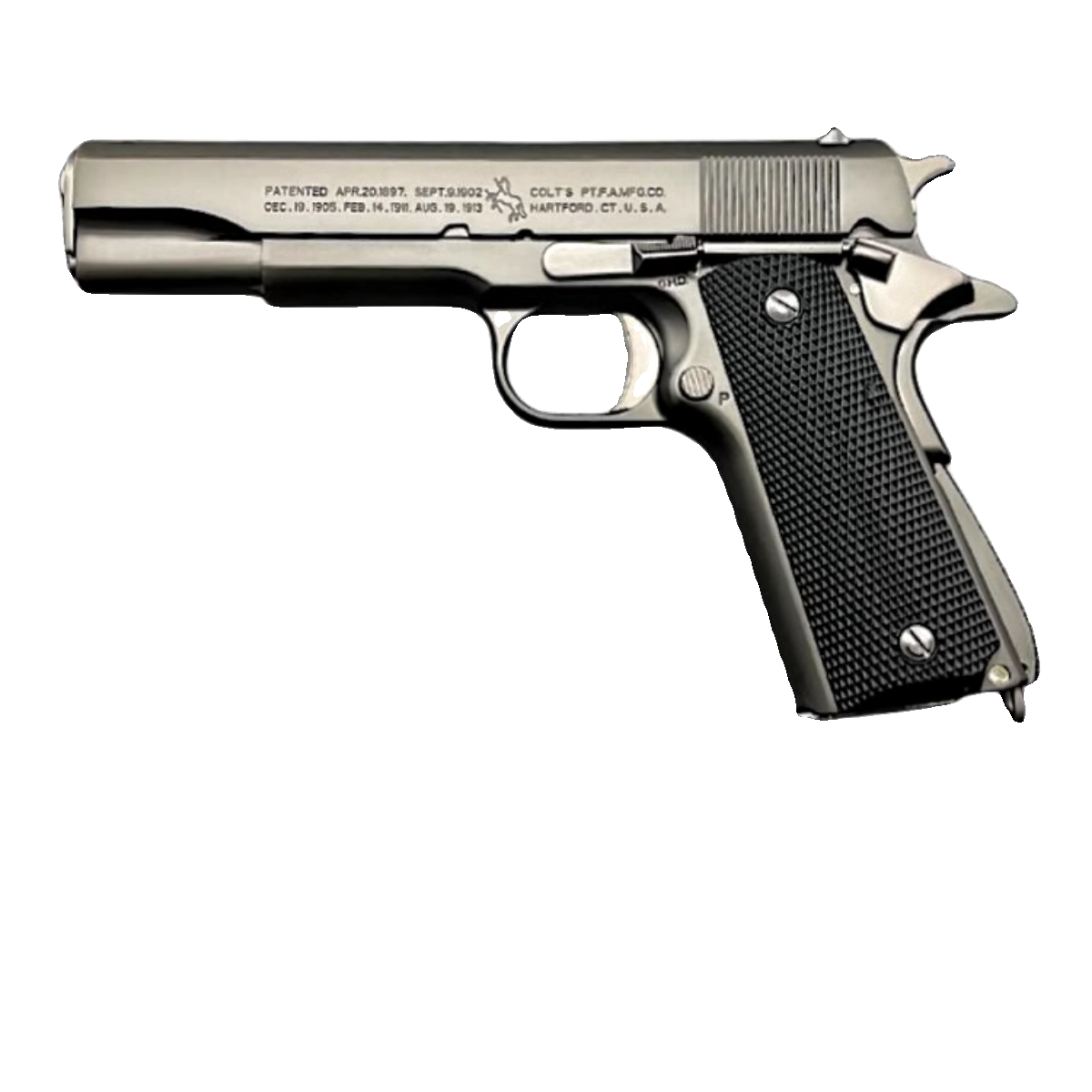 1：2.05合金模型M1911大号款全金属玩具手枪抛壳拆卸礼物不可发射 - 图3