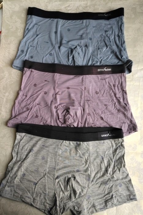 港莎男竹纤维柔软舒适高弹力平角裤   一盒两条  99161  三盒包邮,淘宝优惠券,粉丝福利购,淘宝优惠卷