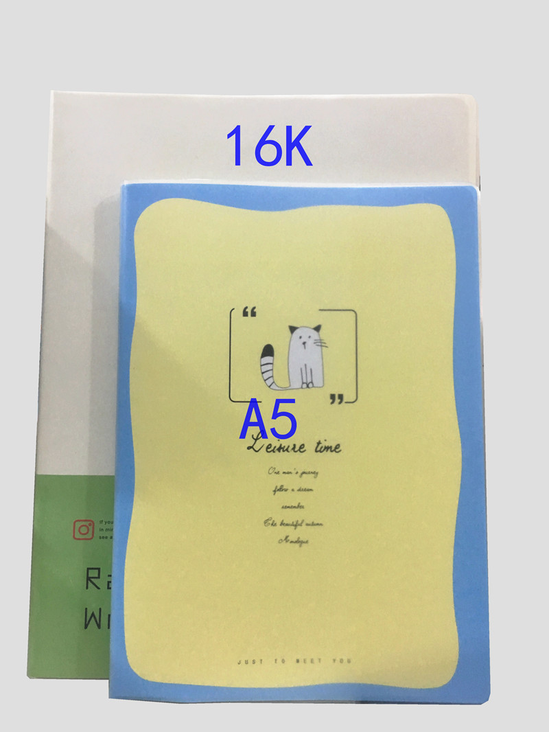 胶套本笔记本子A5/B5文具缝线加厚胶套记事本简约日记本 - 图0