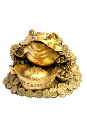 纯铜大元宝招财金蝉玄关开业礼品