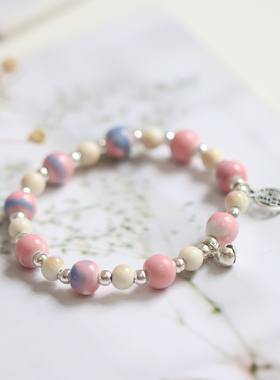 新中式景德镇陶瓷手链闺蜜学生