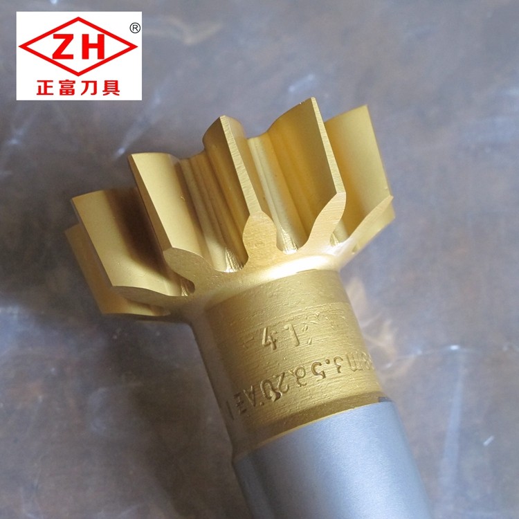 浙江正富刀具分度圆直径38压力角20° m1-m5锥柄插齿刀_虎窝淘